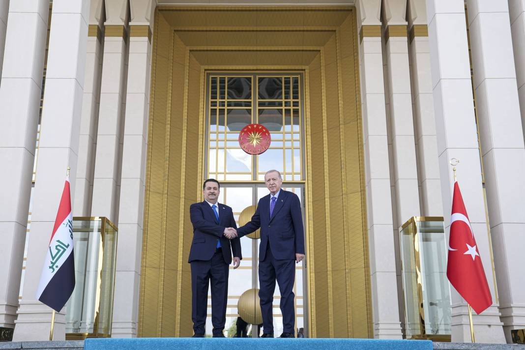 Irak Başbakanı Ankara’da! Külliye’de resmi tören: Sudani’den güç birliği mesajı... - Resim: 20